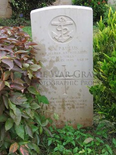 TRINCOMALEE WAR CEMETERY - PAULUS, STANLEY ALBERT